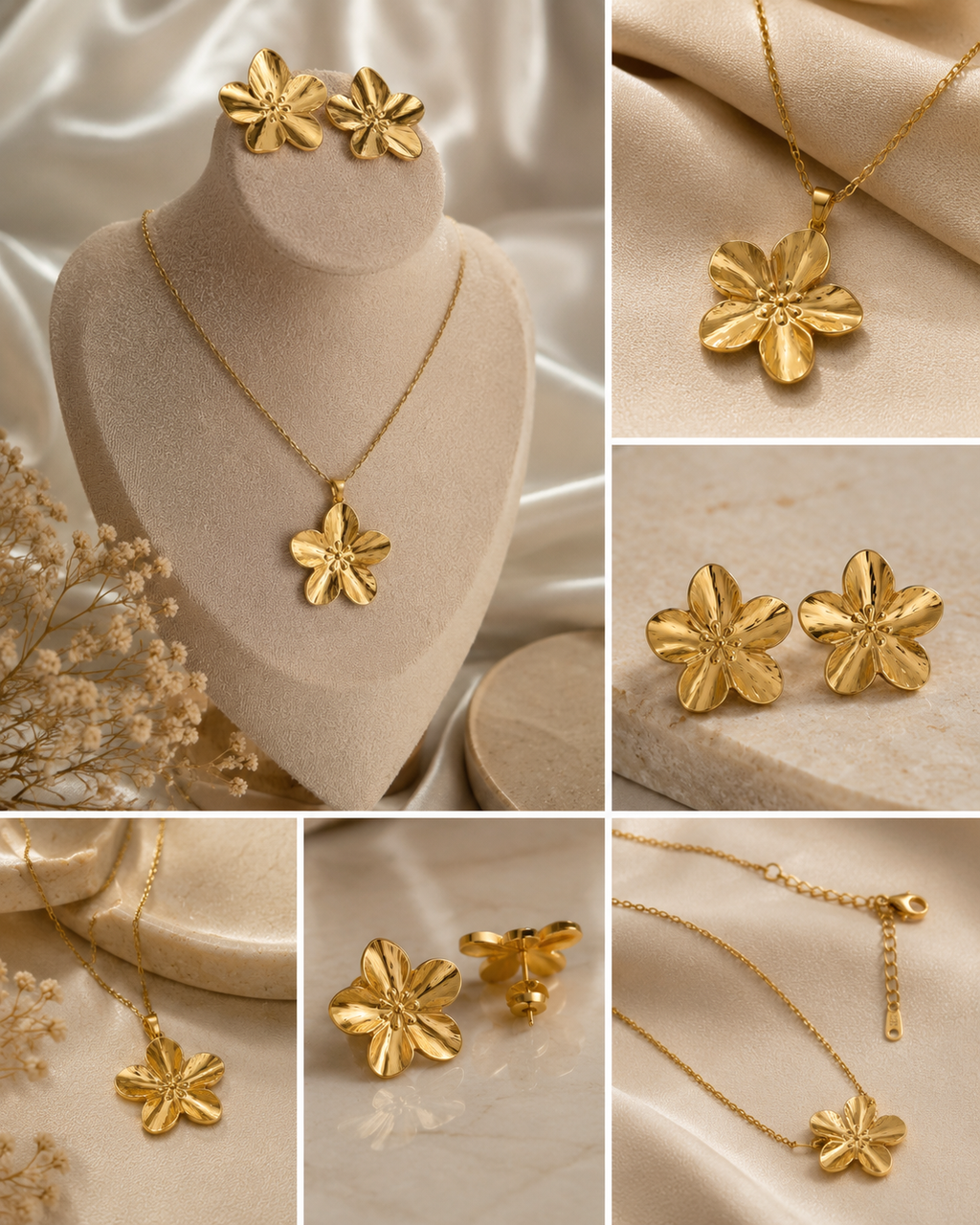 Parure Fleurs
