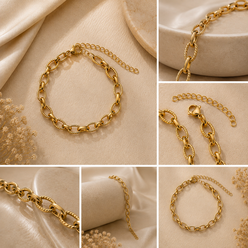 Bracelet Maillons Signature