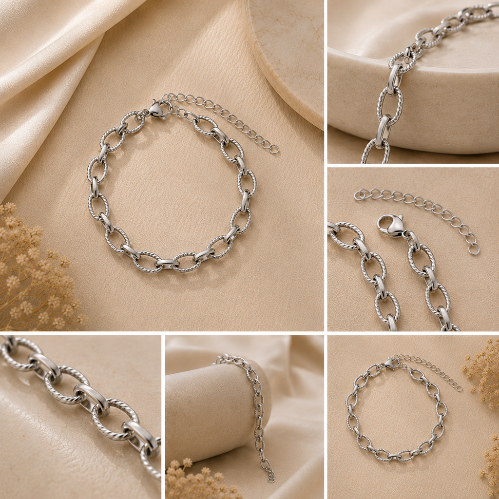 Bracelet Maillons Signature