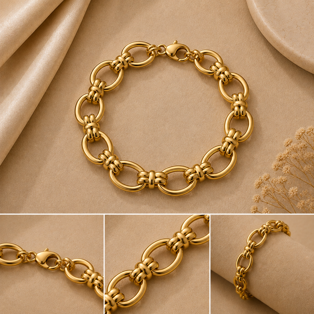 Bracelet Maillons Élégance