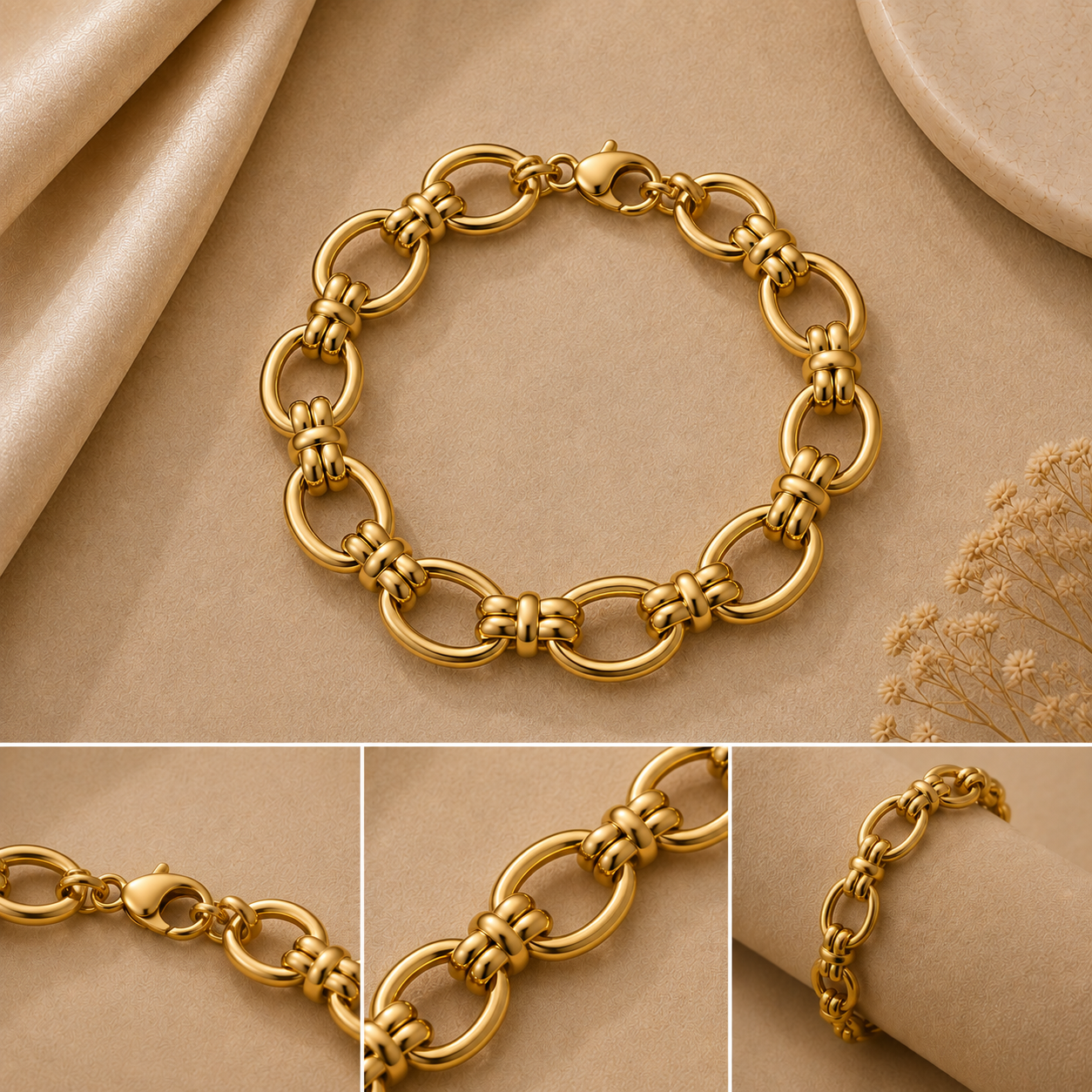 Bracelet Maillons Élégance