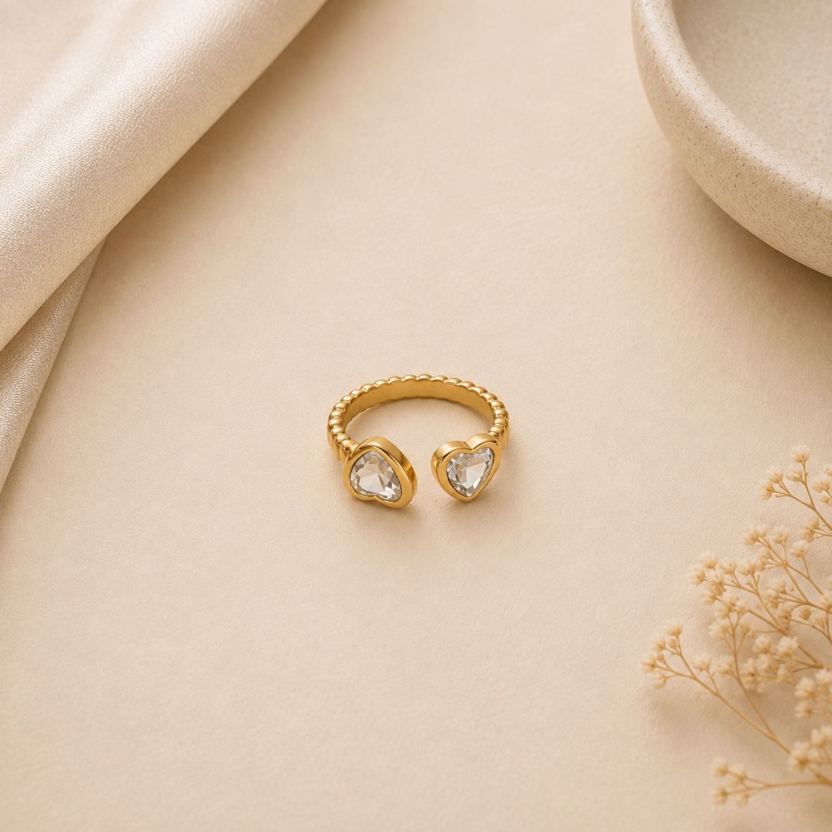 Bague Cœur éclat
