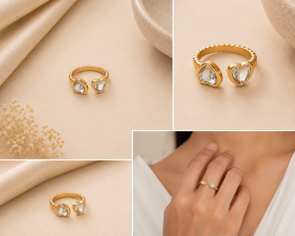 Bague Cœur éclat