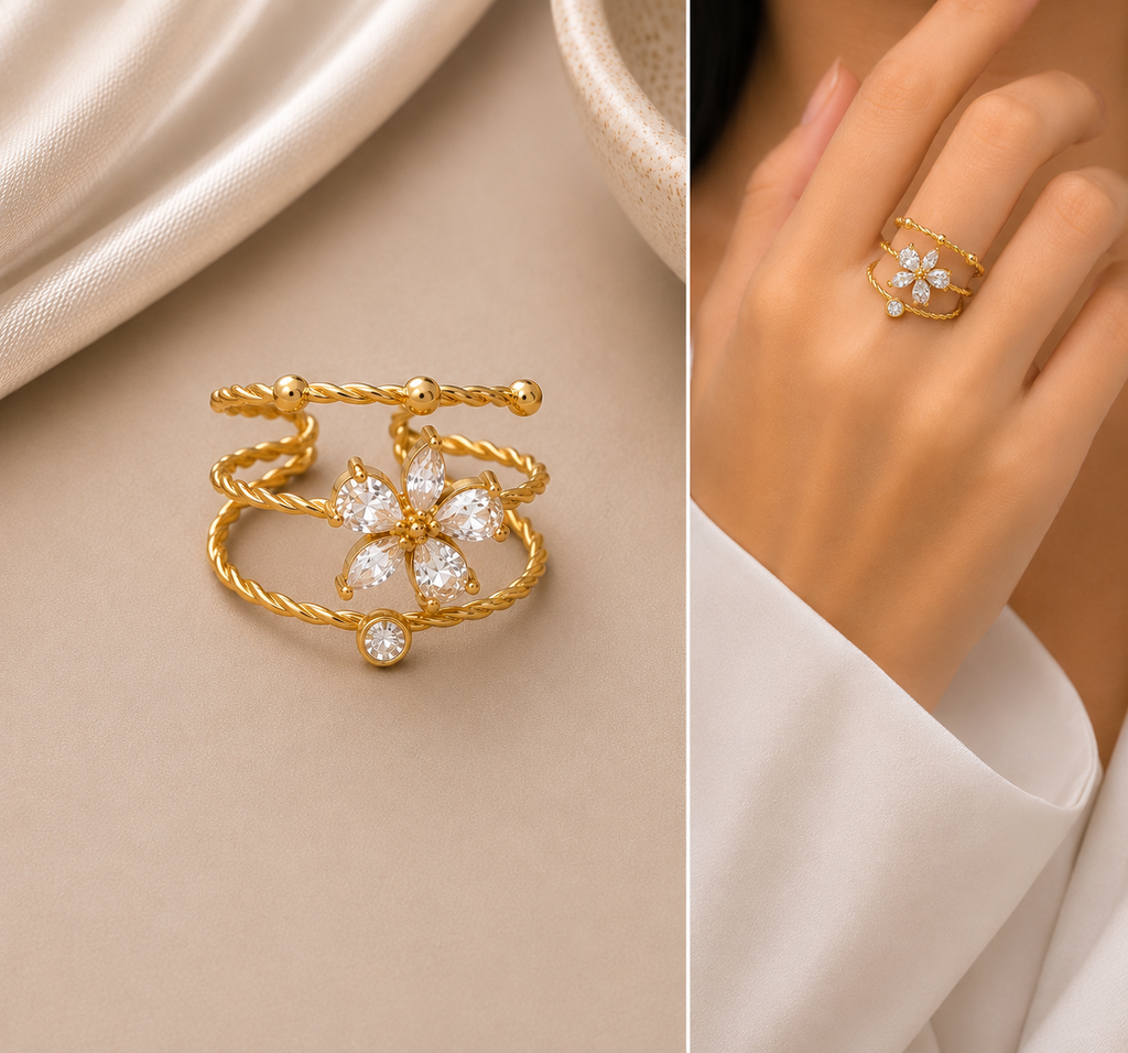 Bague Floréa